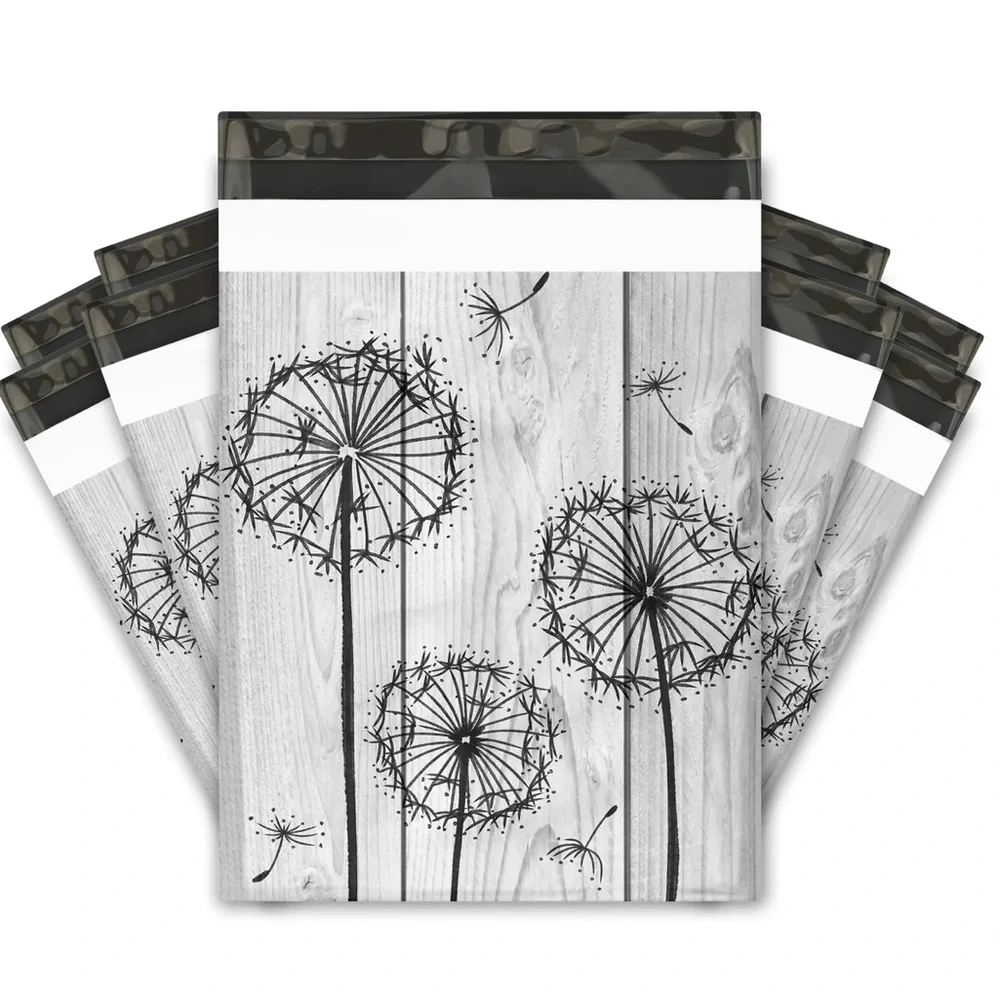 Dandelion Designer Poly Mailer’s 10x13 Pack of 25 - Picture 3 of 4